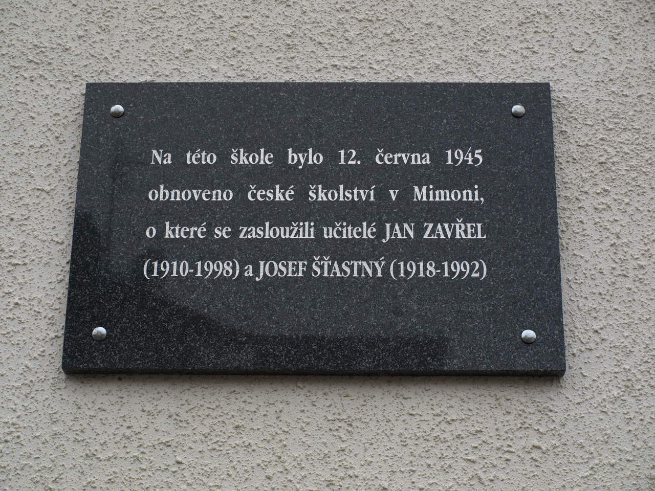 Pamětní deska